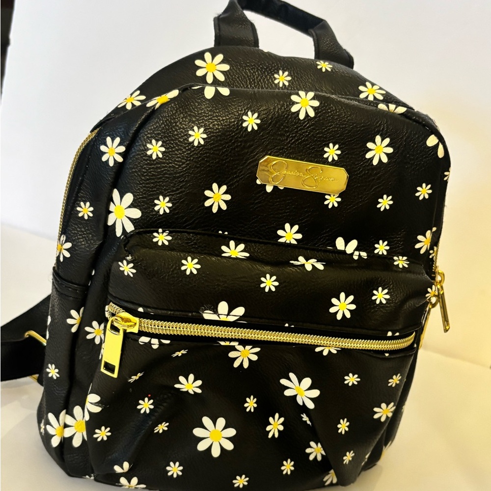 Jessica Simpson Waterproof Mini Vegan Leather Backpack Daisy Women/Girls